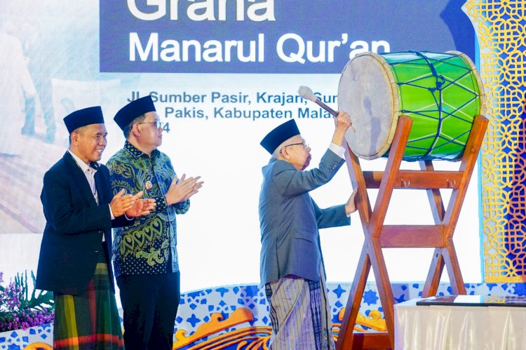 Wapres Ma’ruf Amin Buka Halaqoh Ponpes se-Jatim